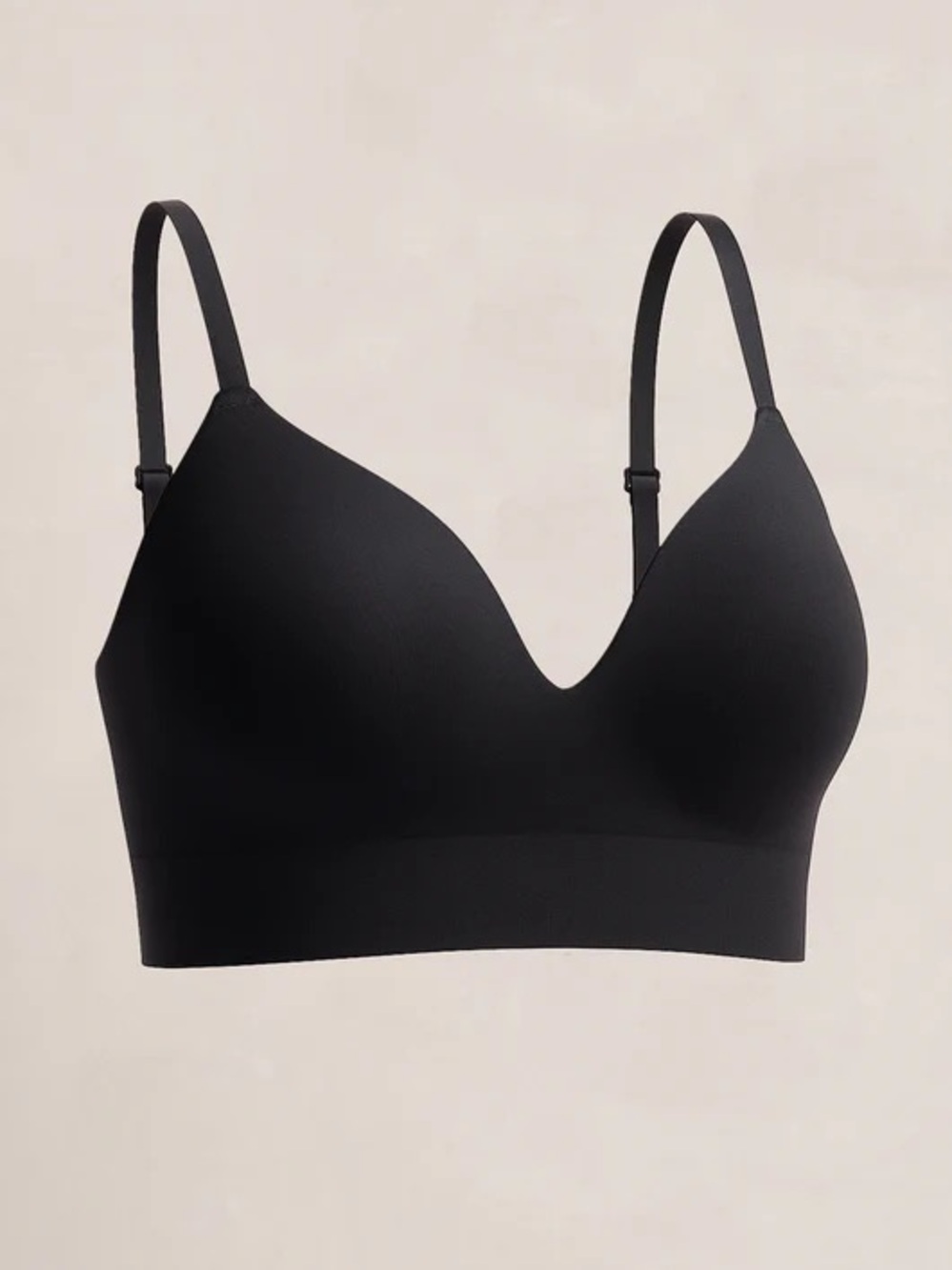 🆕 Truekind Truekind® Supportive Comfort Wireless Shaping Bra in Black - M - Picture 9 of 9
